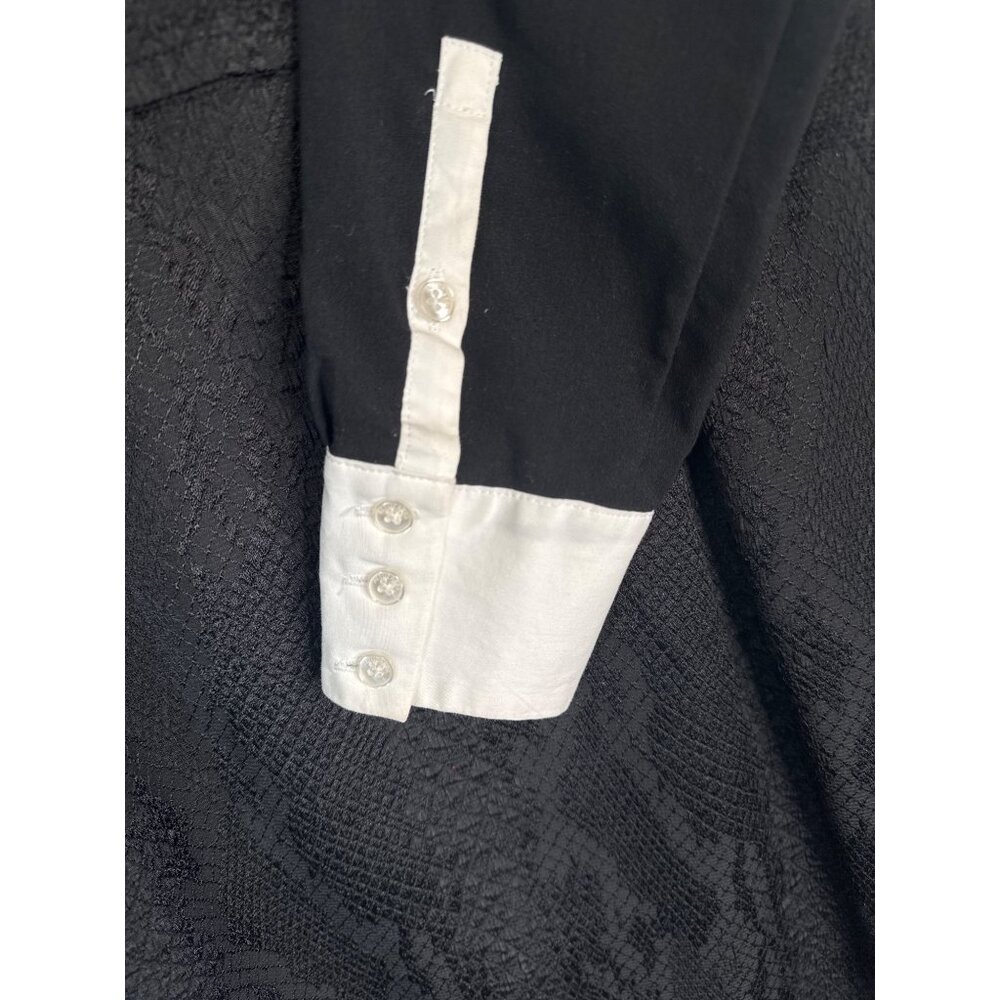 2/$30 Altuzarra Size 4 Black & White Long-Sleeve Dress - Picture 9 of 16